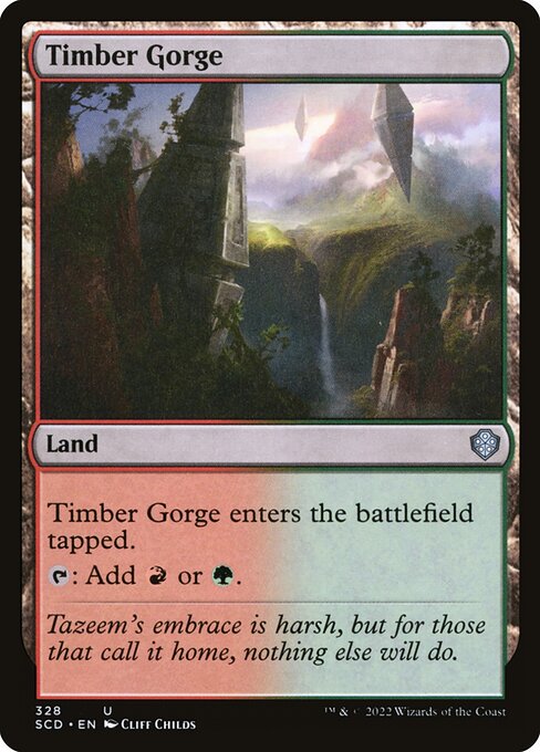 Timber Gorge highlighted card art