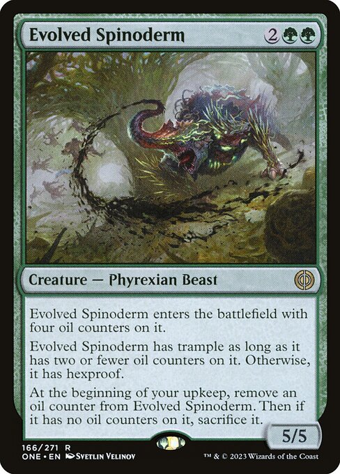 Evolved Spinoderm from Phyrexia: All Will Be One