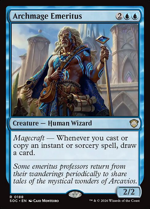Archmage Emeritus from Secrets of Strixhaven Commander