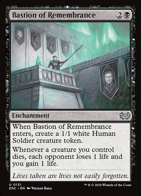 Bastion of Remembrance from Duskmourn: House of Horror Commander