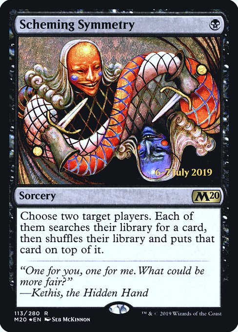 Scheming Symmetry from Core Set 2020 Promos