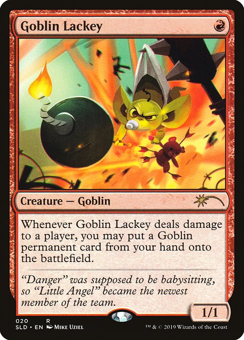 Goblin Lackey from Secret Lair Drop