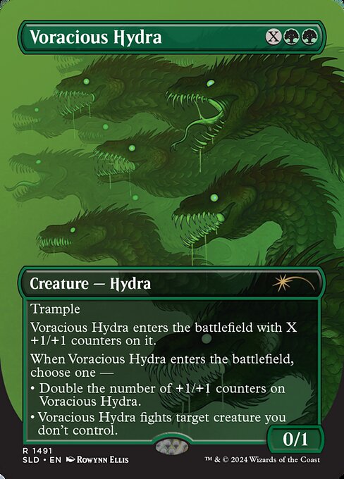Voracious Hydra highlighted card art