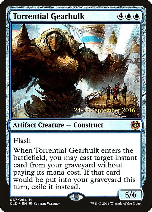Torrential Gearhulk from Kaladesh Promos