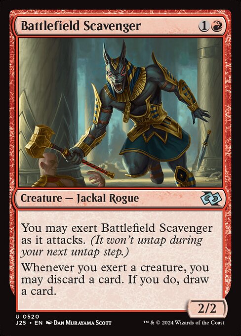 Battlefield Scavenger highlighted card art