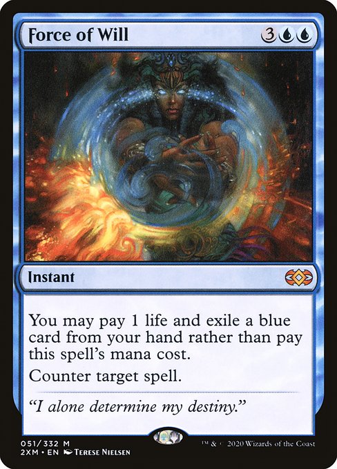 Force of Will from Double Masters