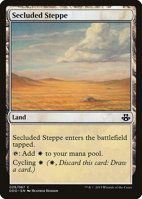 Secluded Steppe from Duel Decks: Elspeth vs. Kiora