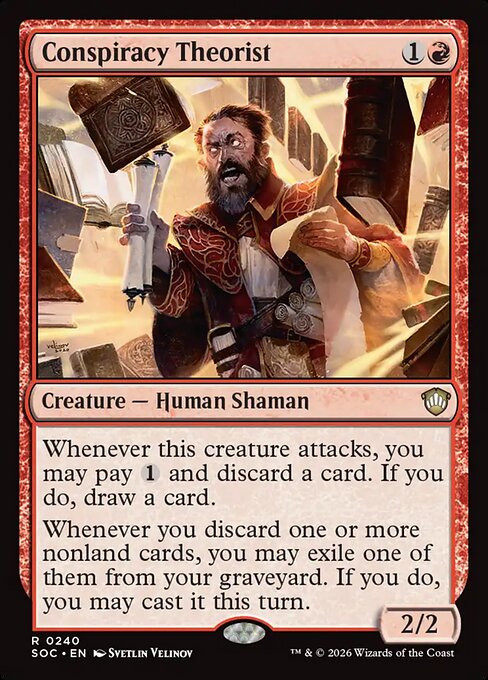 Conspiracy Theorist from Secrets of Strixhaven Commander