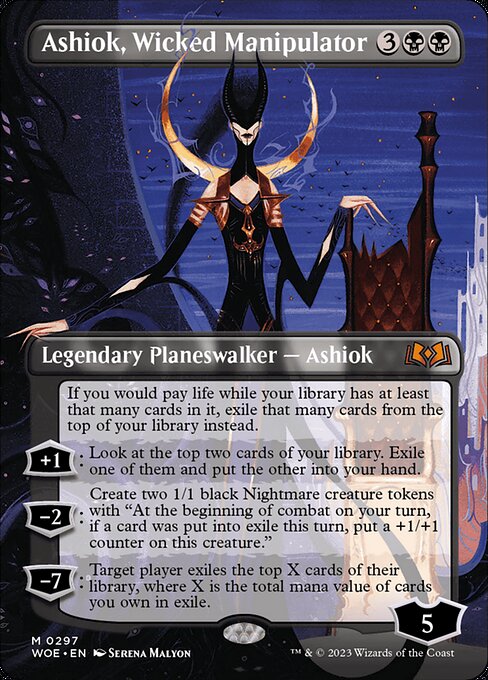 Ashiok, Wicked Manipulator from Wilds of Eldraine