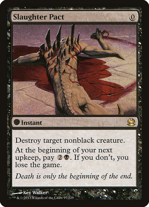 Slaughter Pact from Modern Masters
