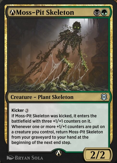 A-Moss-Pit Skeleton highlighted card art