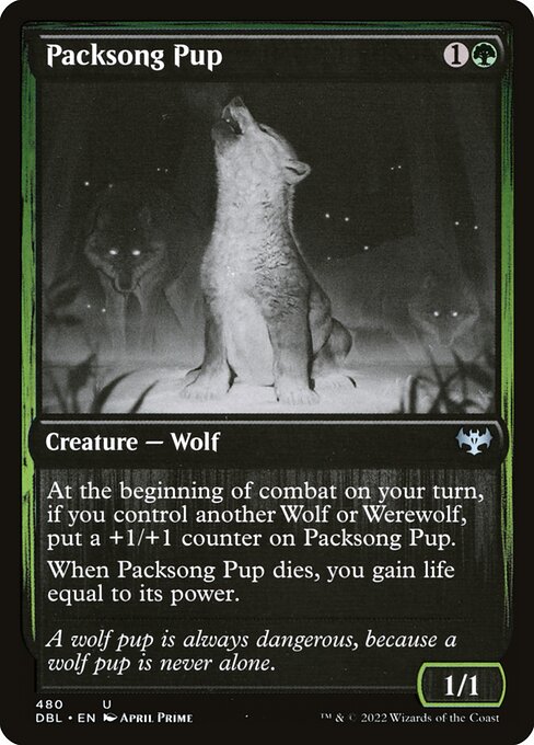 Packsong Pup from Innistrad: Double Feature