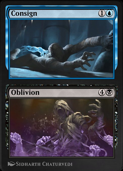 Consign // Oblivion from Amonkhet Remastered