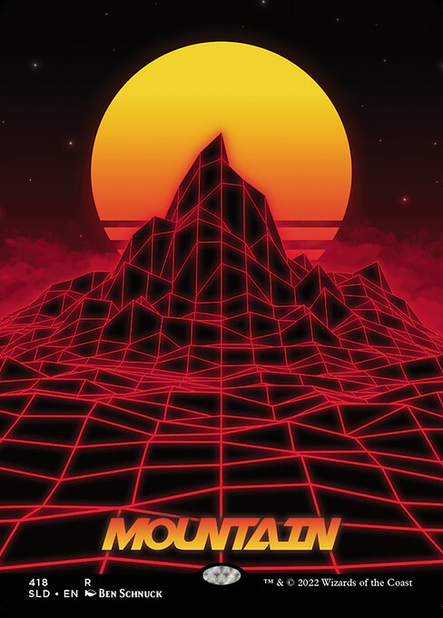 Mountain from Secret Lair Drop