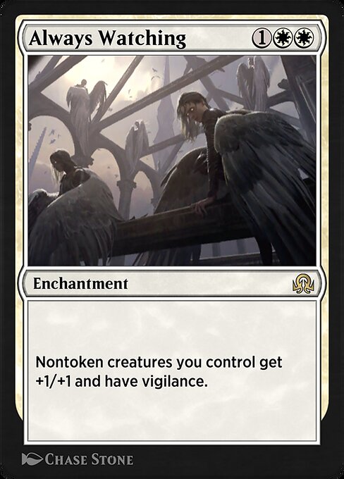 Always Watching highlighted card art