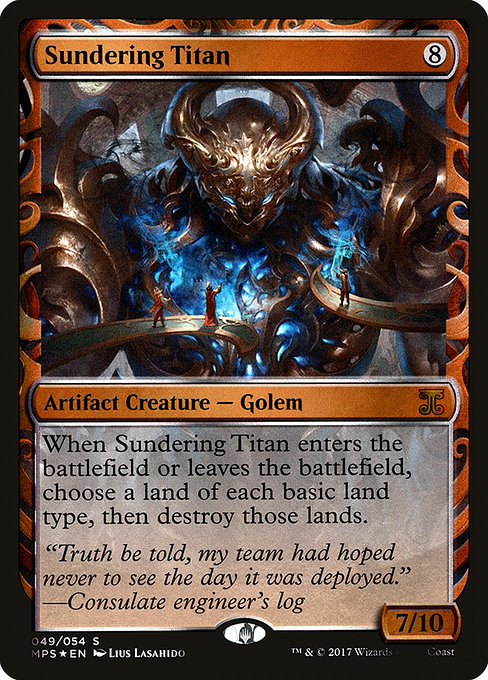 Sundering Titan from Kaladesh Inventions
