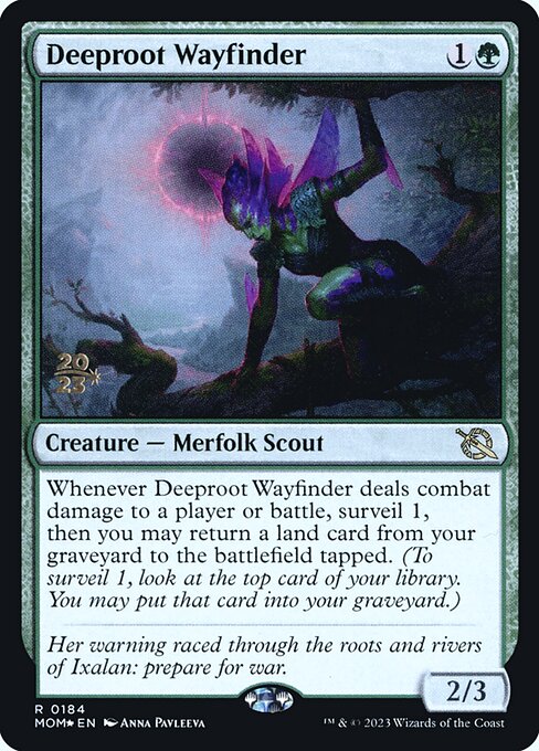 Deeproot Wayfinder from March of the Machine Promos