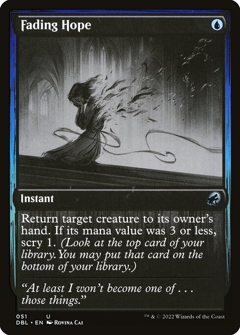 Fading Hope from Innistrad: Double Feature