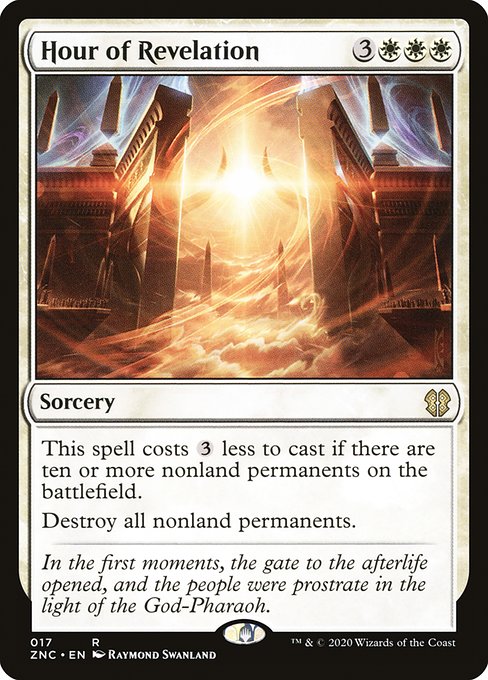 Hour of Revelation from Zendikar Rising Commander