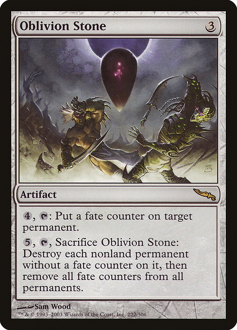 Oblivion Stone from Mirrodin