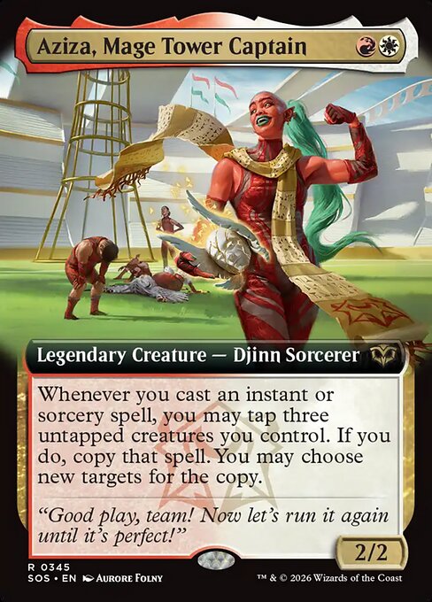 Aziza, Mage Tower Captain from Secrets of Strixhaven