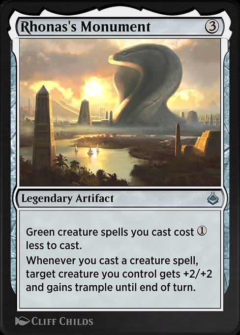 Rhonas's Monument highlighted card art