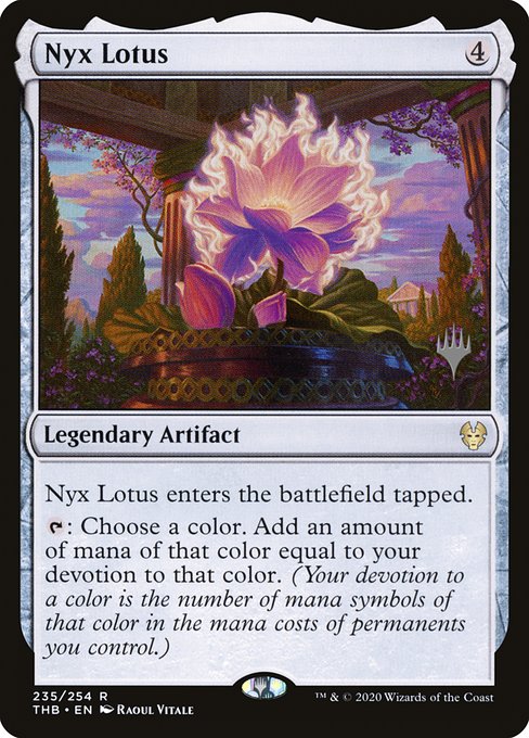 Nyx Lotus from Theros Beyond Death Promos
