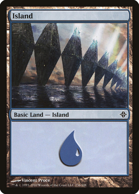 Island from Rise of the Eldrazi