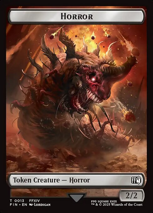 Horror highlighted card art