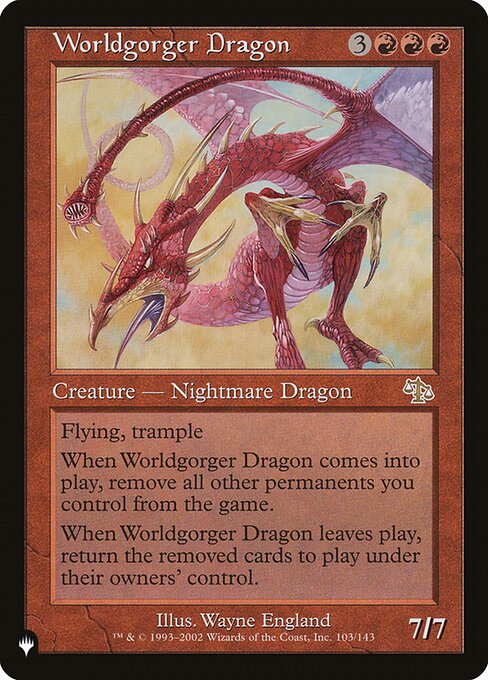 Worldgorger Dragon from The List