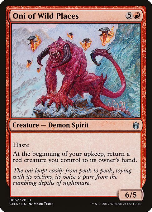 Oni of Wild Places highlighted card art