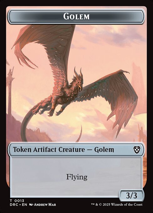 Golem highlighted card art