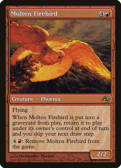 Molten Firebird highlighted card art