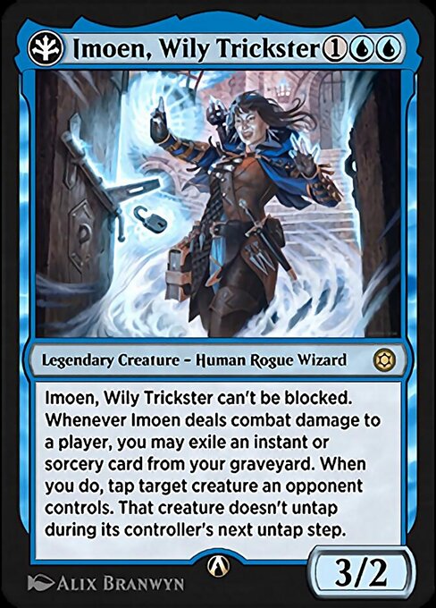 Imoen, Wily Trickster highlighted card art