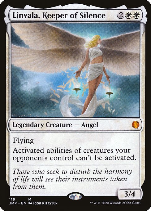 Linvala, Keeper of Silence from Jumpstart