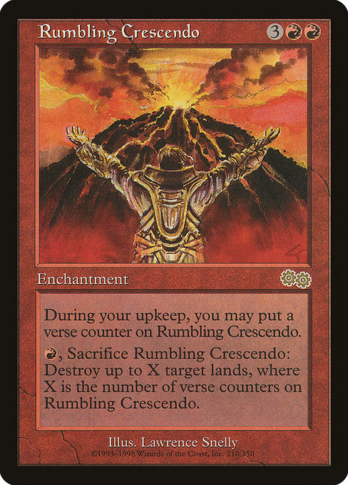 Rumbling Crescendo highlighted card art