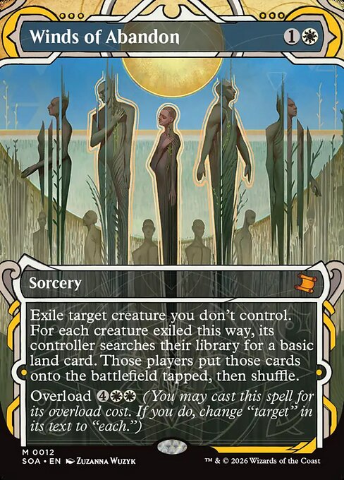Winds of Abandon from Secrets of Strixhaven Mystical Archive