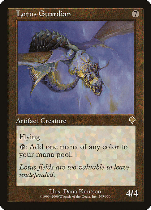 Lotus Guardian highlighted card art