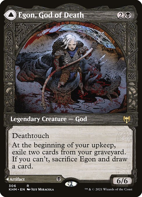 Egon, God of Death // Throne of Death from Kaldheim