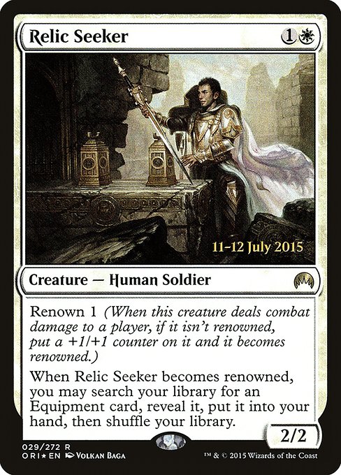 Relic Seeker from Magic Origins Promos