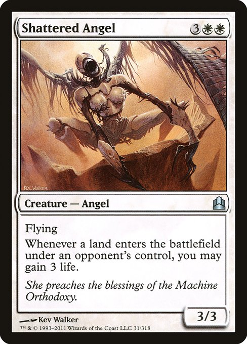 Shattered Angel from Commander 2011