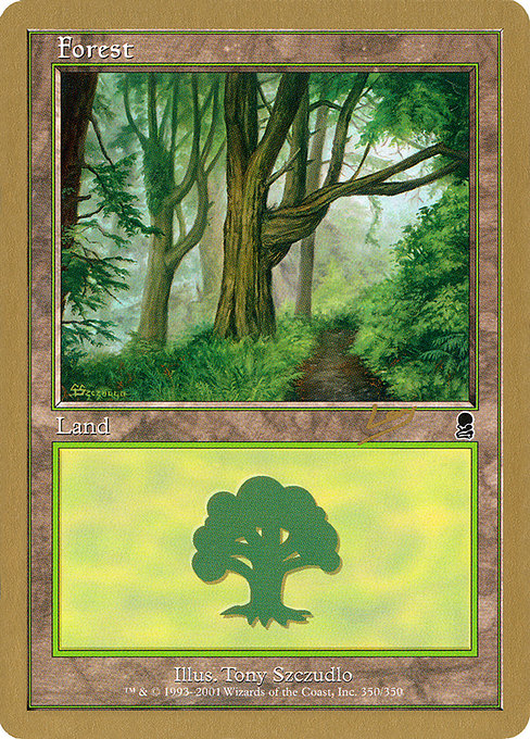 Forest from World Championship Decks 2002