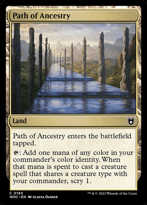 Path of Ancestry from Wilds of Eldraine Commander
