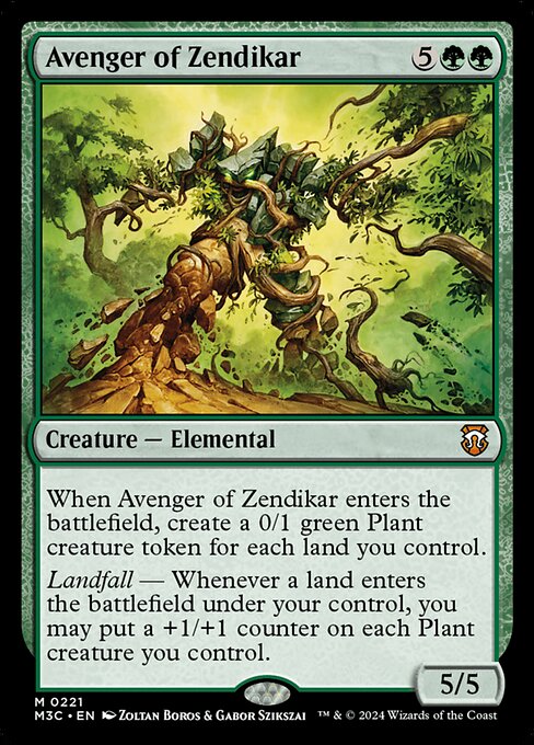 Avenger of Zendikar from Modern Horizons 3 Commander
