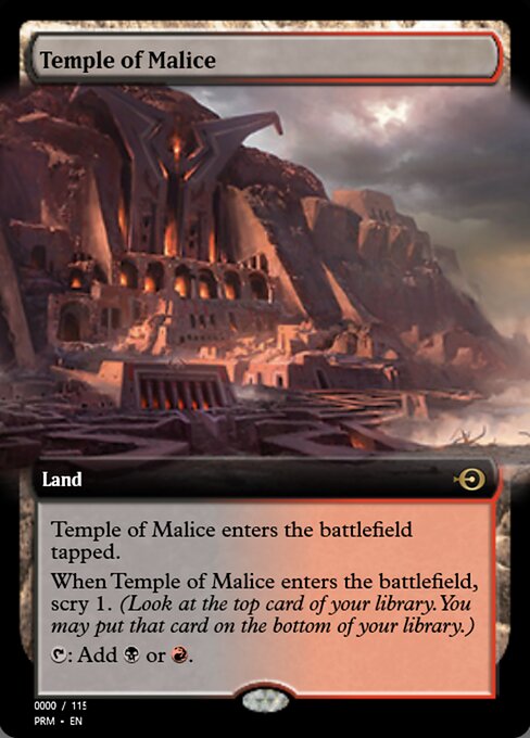 Temple of Malice from Magic Online Promos