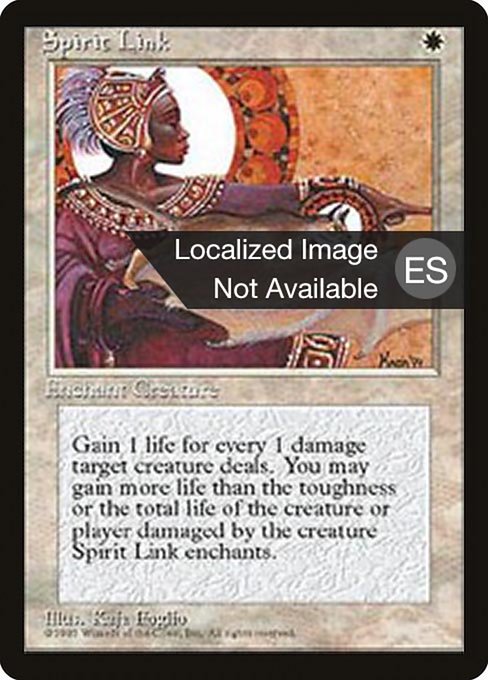 Spirit Link from Fourth Edition Foreign Black Border