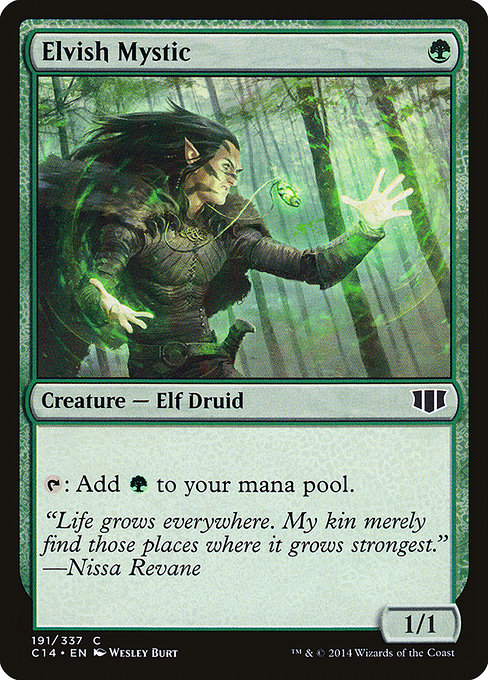 Elvish Mystic from Commander 2014