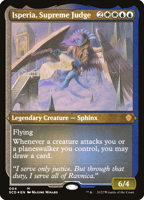 Isperia, Supreme Judge highlighted card art