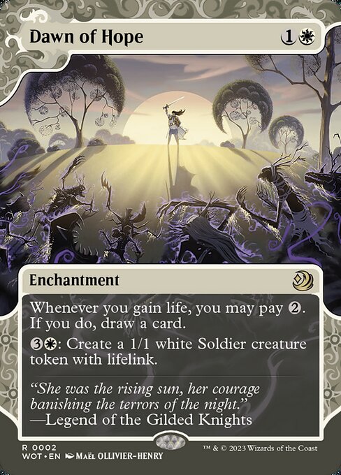 Dawn of Hope highlighted card art
