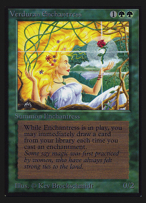 Verduran Enchantress from Collectors' Edition